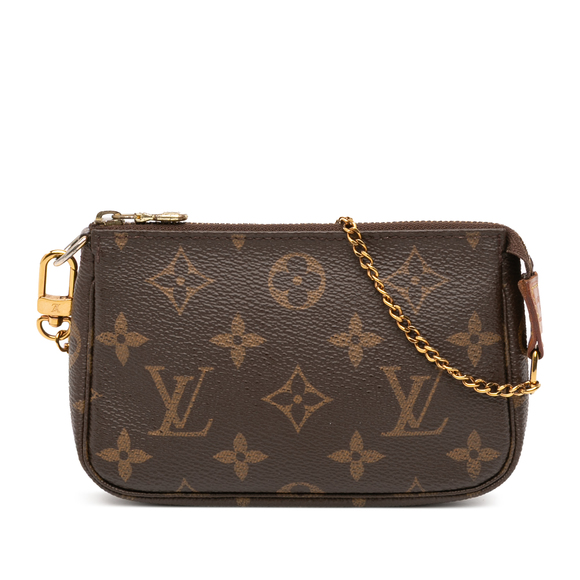 Pre-Loved Louis Vuitton Monogram Mini Pochette Accessoires - Picture 1 of 10